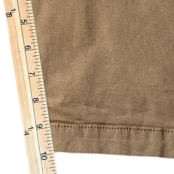 CARHARTT Carpenter Shorts Men’s 42 Relaxed Fit Tan Cotton Canvas 10” - Picture 6 of 7